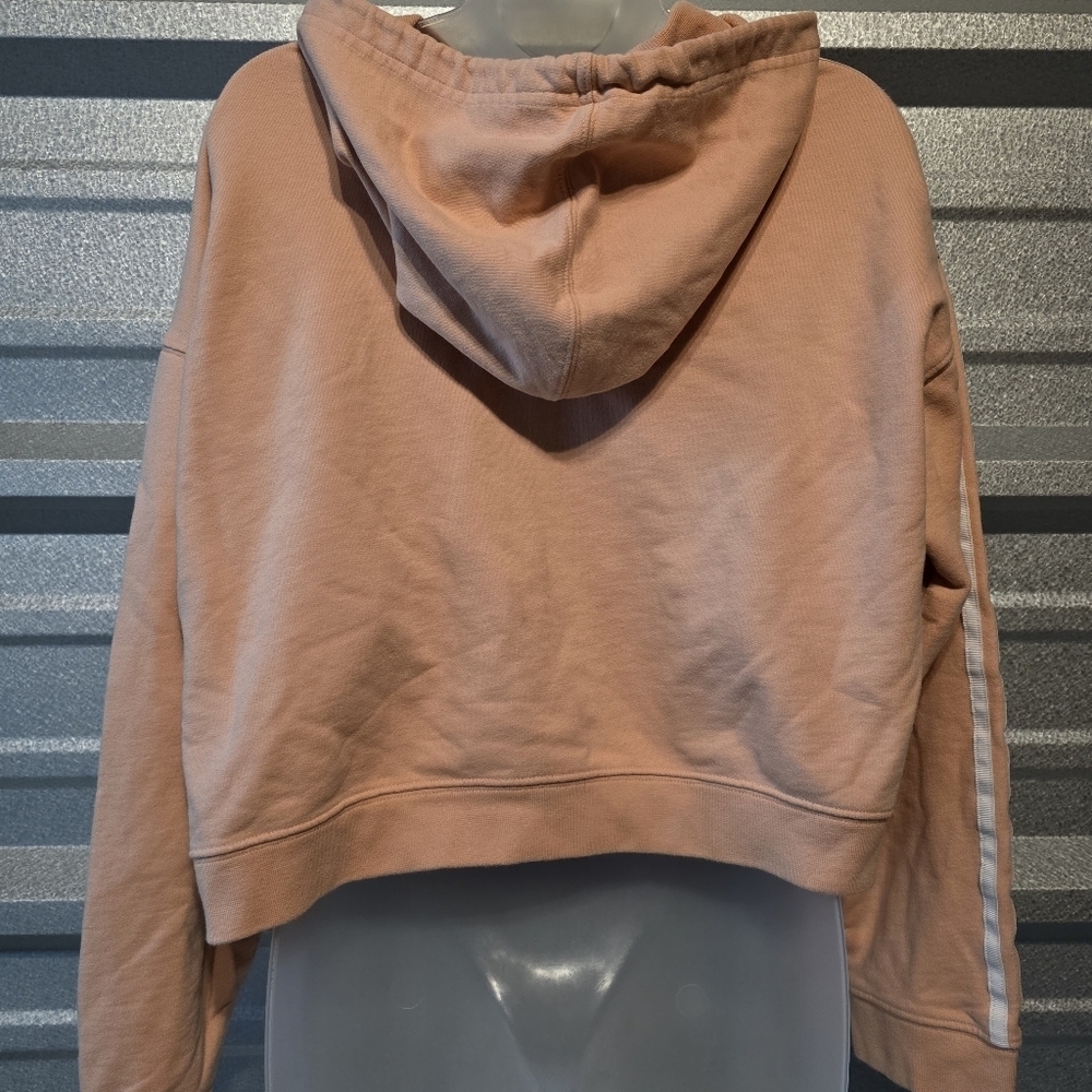 Adidas Women's Peach Hoodie Sweater - Picture 3 of 3